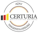 AZAV-Trägerzulassung - Zertifizierungssiegel CERTURIA Certification Germany
