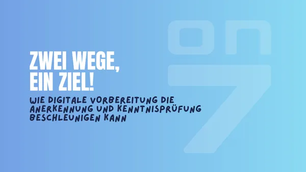 Banner zum Blogartikel Zwei Wege, ein Ziel